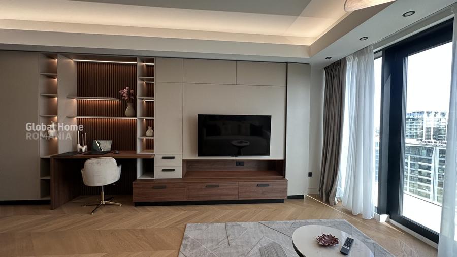 Apartament cu 2 camere semidecomandat, mobilat în Aviației