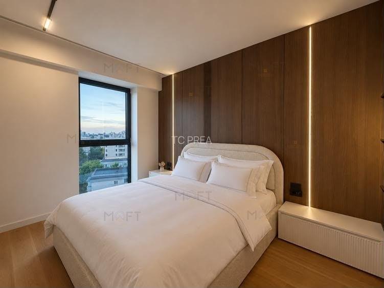 Apartament cu 4 camere semidecomandat, mobilat în Herăstrău