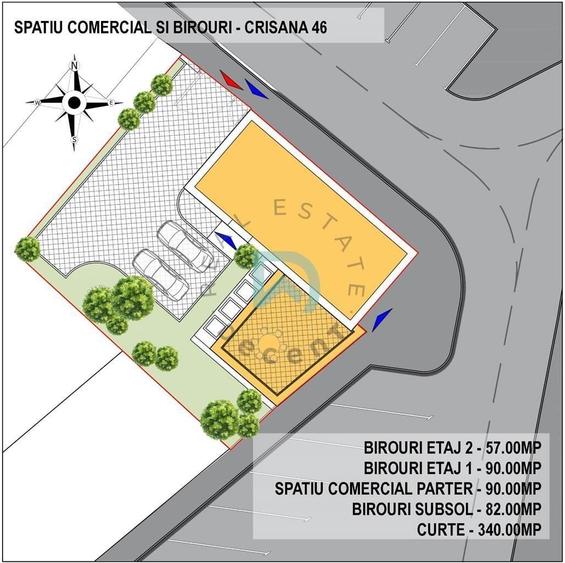 Spațiu comercial, de 350 mp, în Centrul Civic