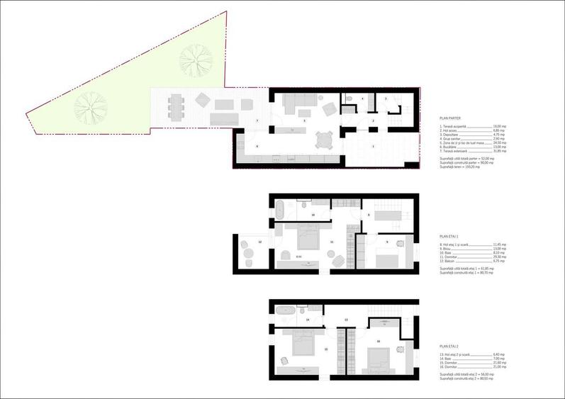 Vila YIN P+2: 251 mp construi?i ?i curte, zona centrala a Constan?ei - 3