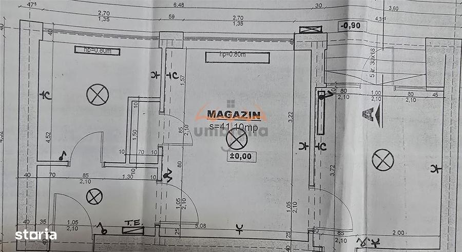 Spațiu comercial, de 44 mp, în Horea