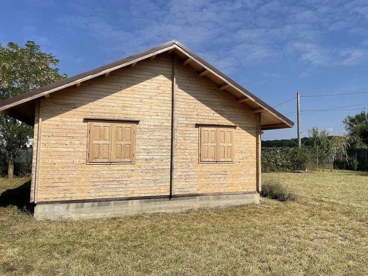 Casa de vacanta langa Snagov + teren 587m, cu fata spre padure. - 8