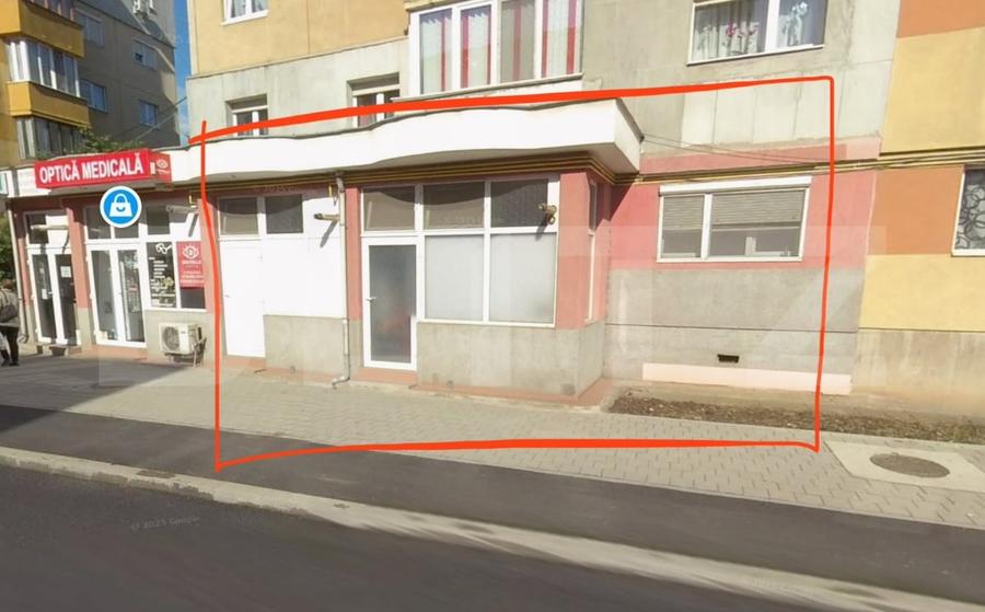 Spațiu comercial, de 68 mp, în Cetate