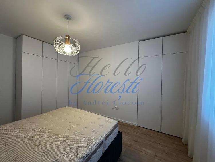 Apartament cu 2 camere semidecomandat, mobilat în Florești