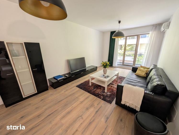 Apartament cu 2 camere, mobilat în Băneasa