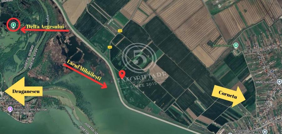 Teren agricol intravilan de 4472 mp, în Cornetu