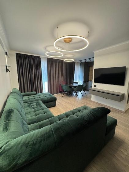 Apartament cu 2 camere semidecomandat, mobilat în Moara de Vânt