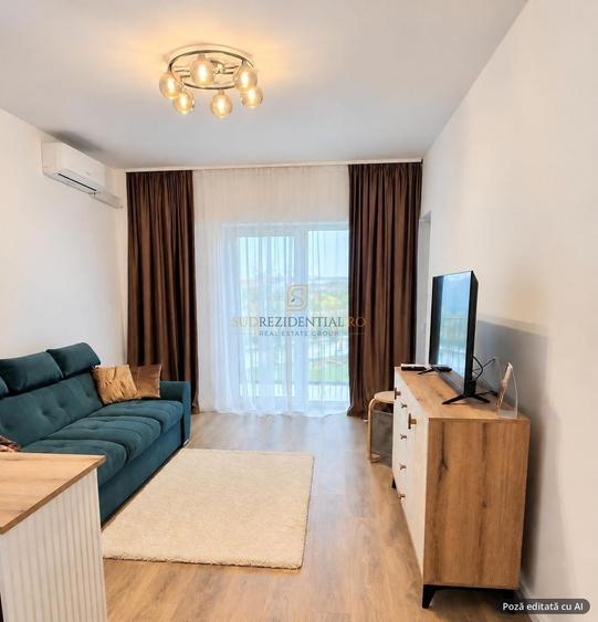 Apartament cu 2 camere decomandat, mobilat în Metalurgiei