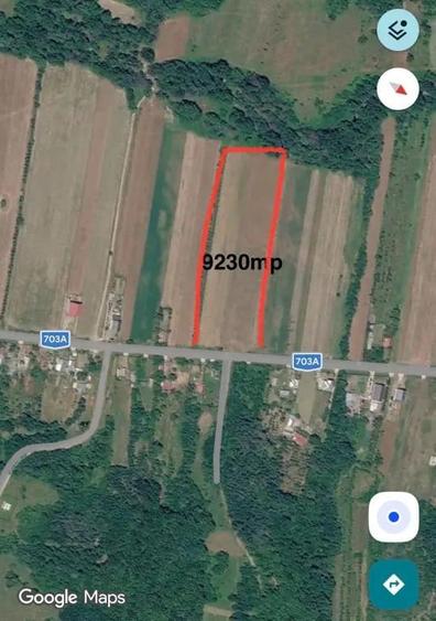 Teren de 9230 mp, în Cocu