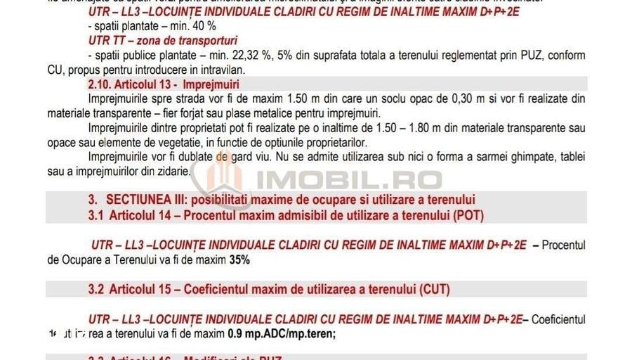 Teren de 986 mp, în Popricani