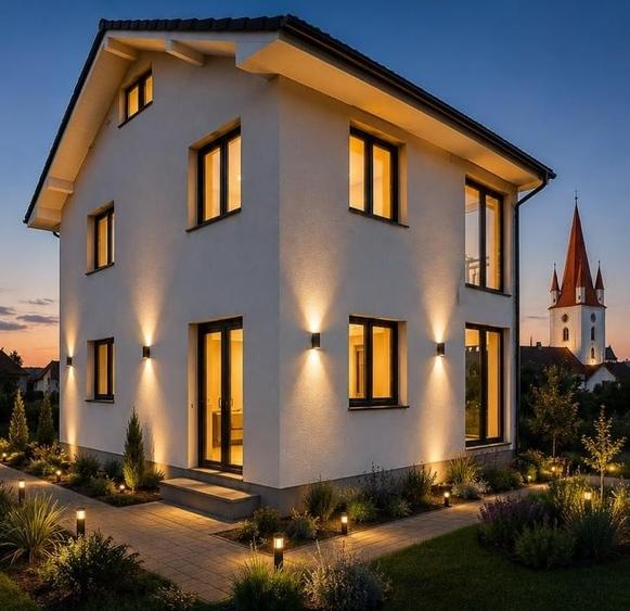 Casă individuală cu 4 camere cu Teren 310 Mp în Cristian