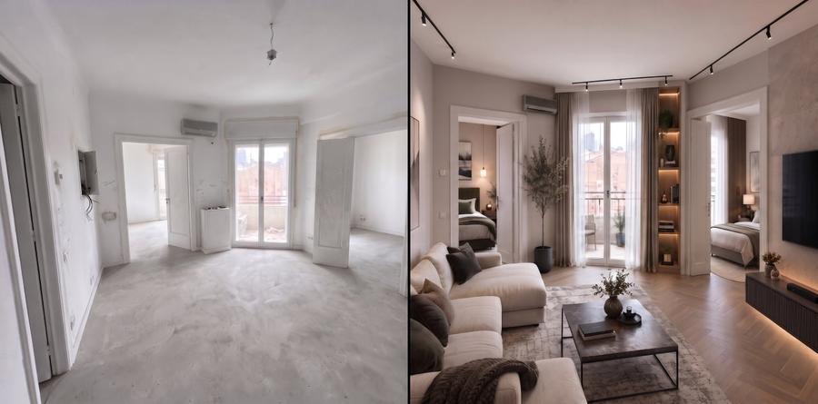 Apartament cu 3 camere semidecomandat în Cișmigiu