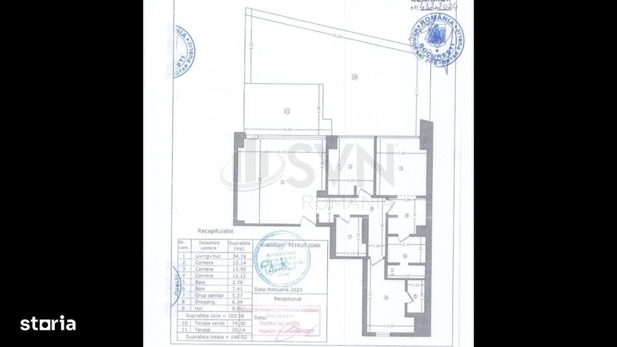 Apartament cu 4 camere în Dorobanți