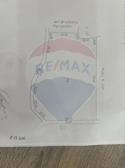Teren extravilan de 25000 mp, în Răcoasa