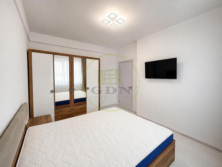 Apartament cu 2 camere semidecomandat, mobilat în Otopeni