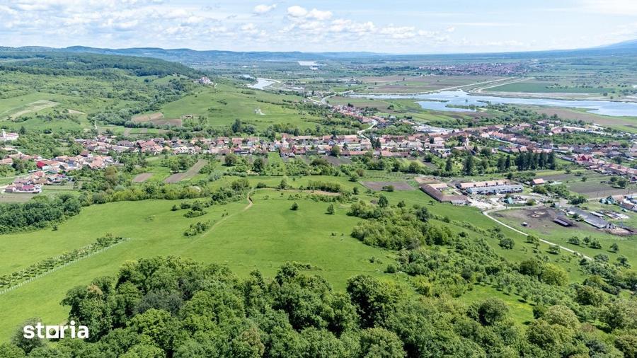 Teren 500 mp in Bradu, Sibiu 7500 Zona linistita, privelis - 6