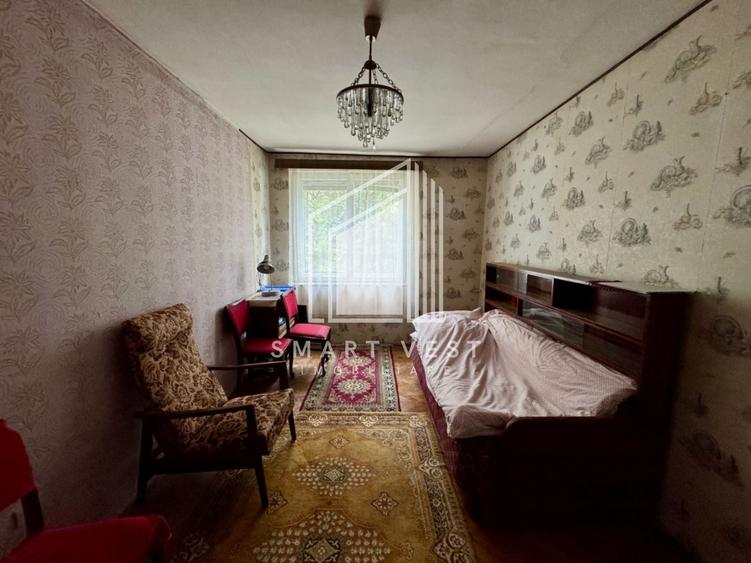 Apartament cu 2 camere semidecomandat, mobilat în Burdea