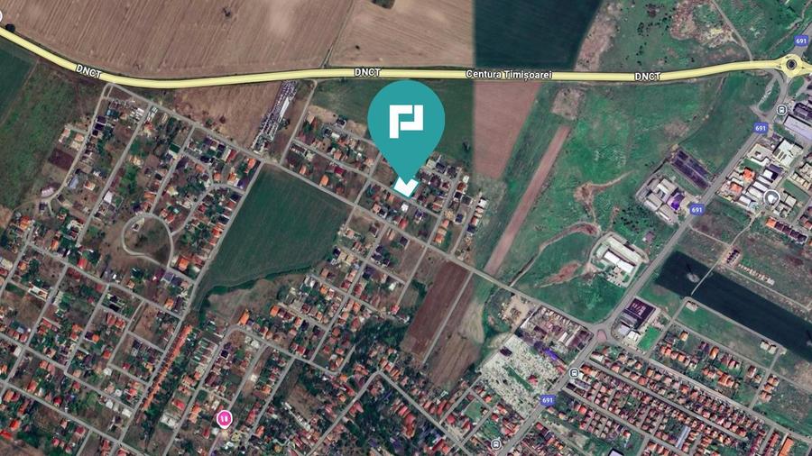 Teren Construcții intravilan de 909 mp, în Dumbrăvița