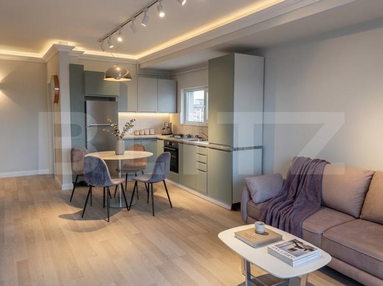 Apartament cu 2 camere semidecomandat, mobilat în Gheorgheni