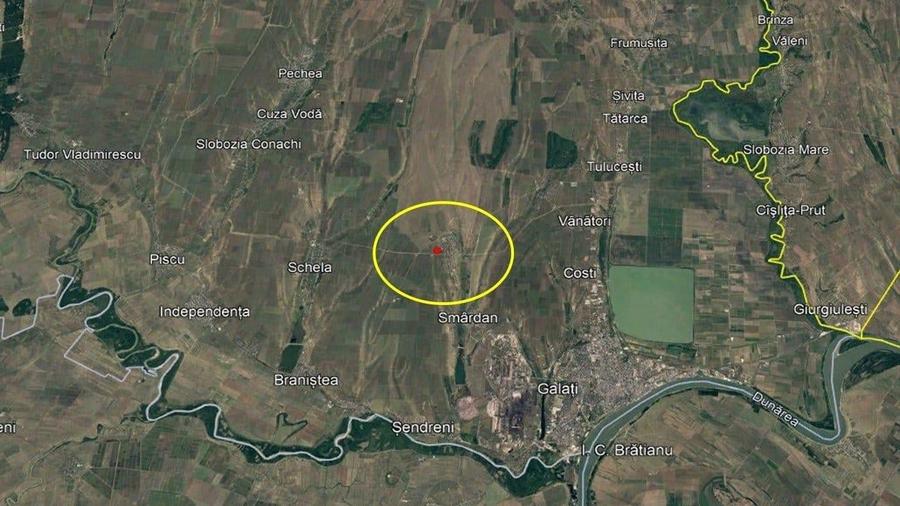 Teren Construcții intravilan de 55000 mp, în Smârdan