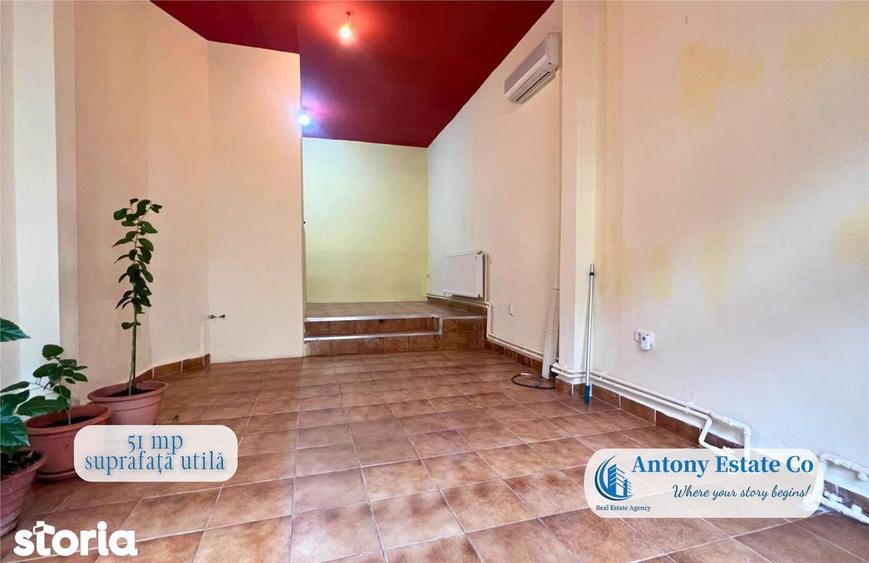 Spațiu comercial, de 51 mp, în Orașul Nou