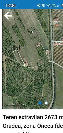 Teren de 3960 mp, în Oncea