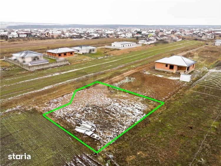 RECO teren intravilan Cihei 500 mp puz aprobat - 3
