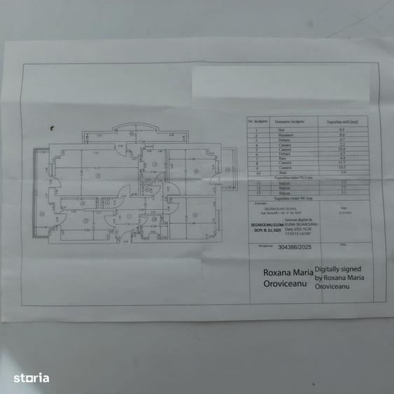 Apartament cu 3 camere decomandat în Nord