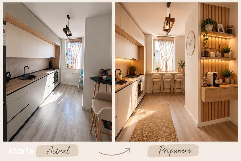 Apartament cu 2 camere decomandat în Ciurea