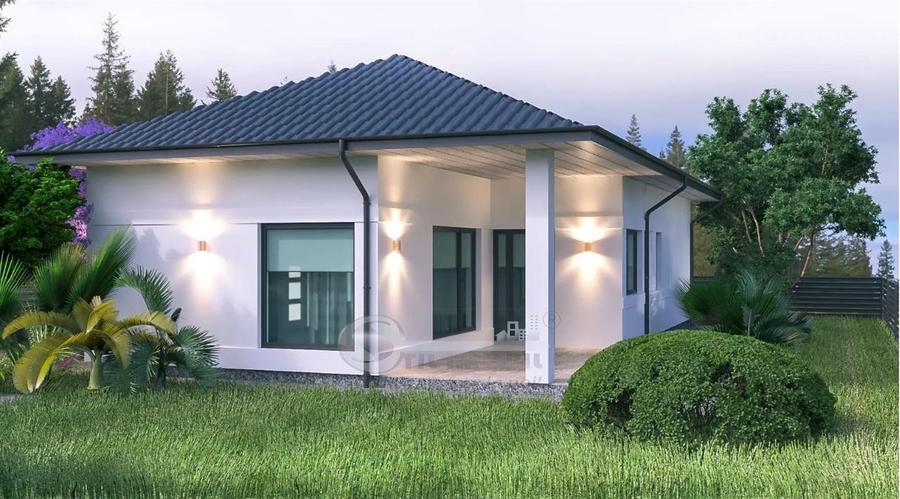 Casă individuală cu 3 camere cu Canalizare în Miroslava