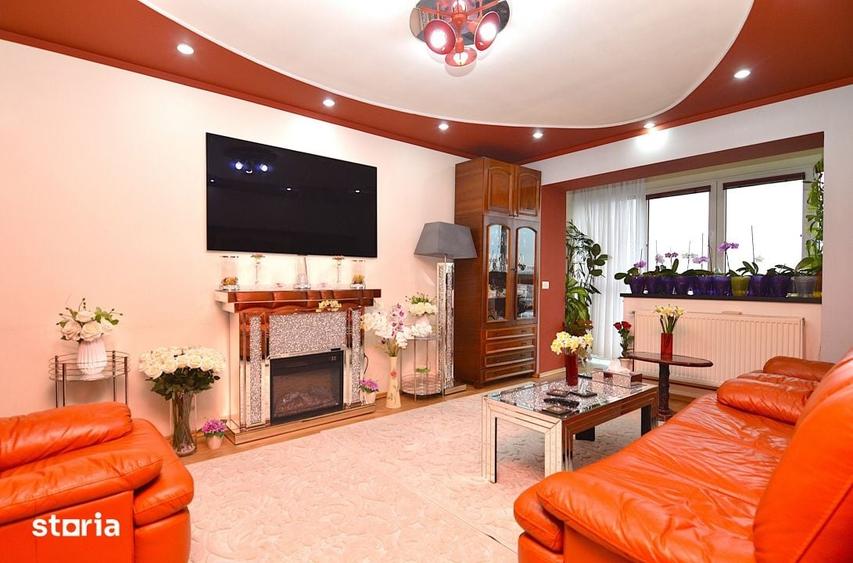 Apartament cu 4 camere decomandat, mobilat în Rahova
