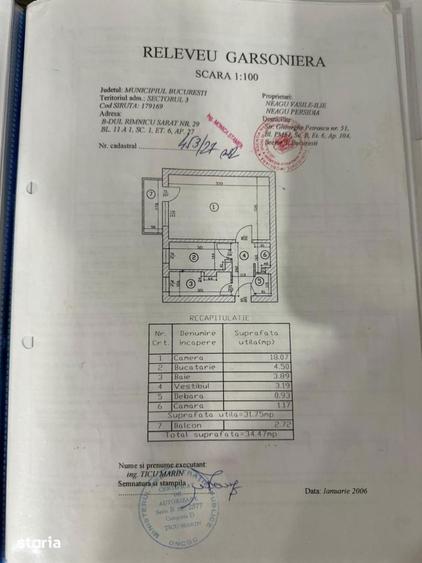 Garsonieră, mobilată în Vitan