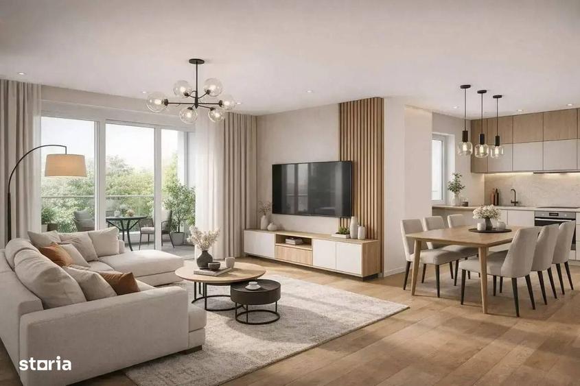 Apartament cu 3 camere în Unirii — fotografia 3