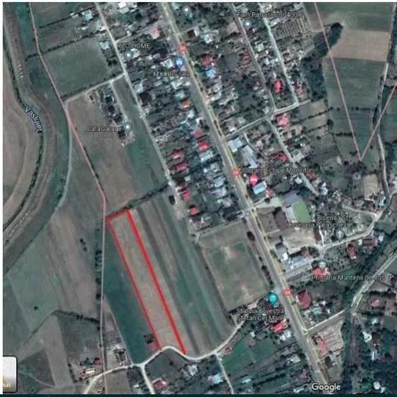 Teren de 7500 mp, în Muntenii de Jos