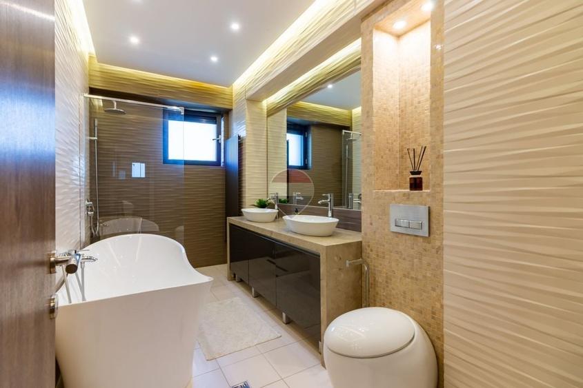 Apartament cu 4 camere decomandat, mobilat în Barbu Văcărescu