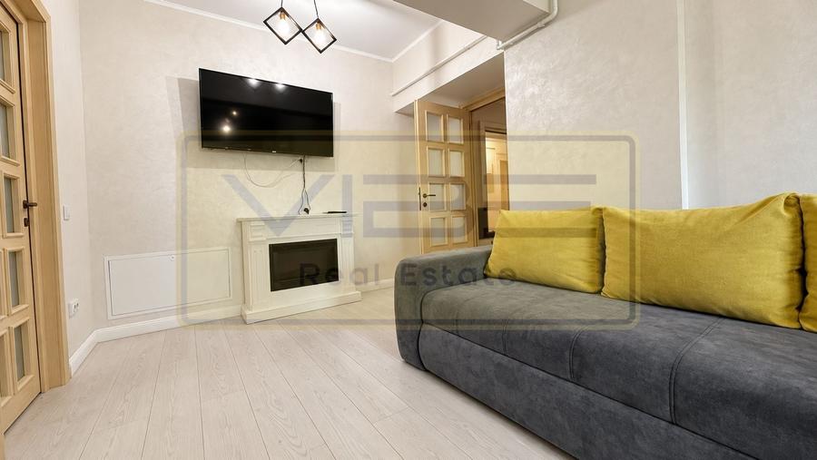 Apartament cu 2 camere semidecomandat, mobilat în Copou