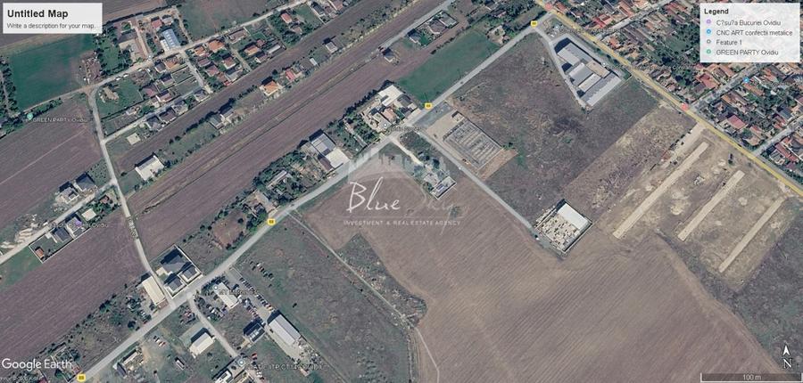 Teren Construcții intravilan de 3000 mp, în Ovidiu
