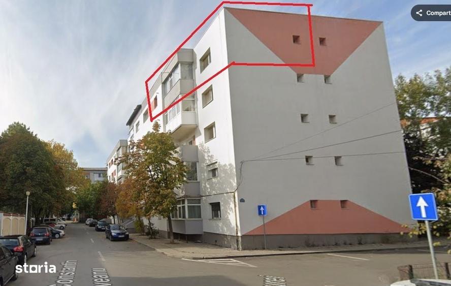 Apartament cu 3 camere decomandat în Central