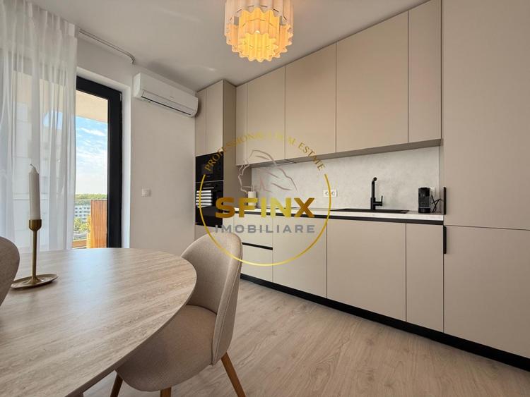 Apartament cu 3 camere decomandat, mobilat în Băneasa