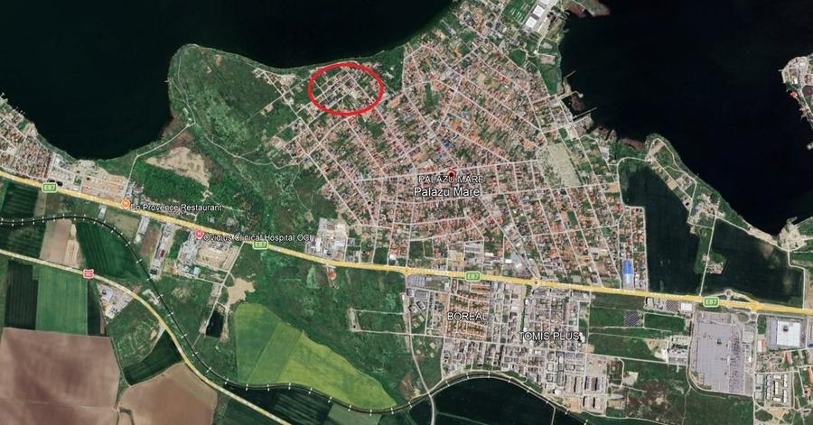 Teren Construcții intravilan de 255 mp, în Palazu Mare