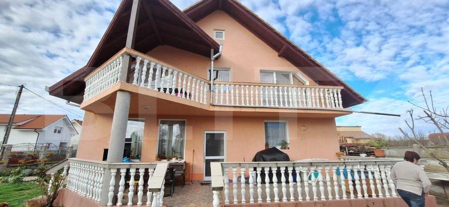 Casă individuală cu 4 camere cu Teren 500 Mp în Nord