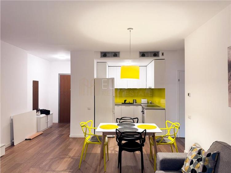 Apartament cu 2 camere semidecomandat, mobilat în Herăstrău