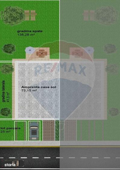 Casă cu 4 camere în Ostratu