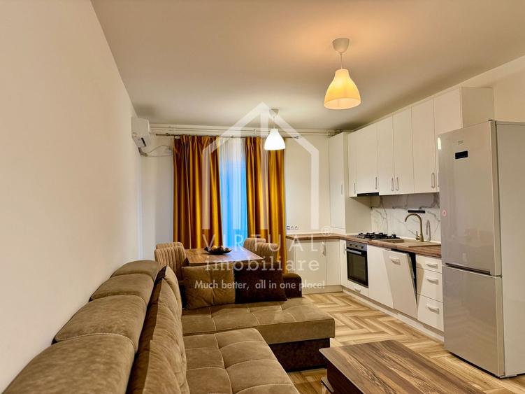 Apartament cu 3 camere semidecomandat, mobilat în Șelimbăr