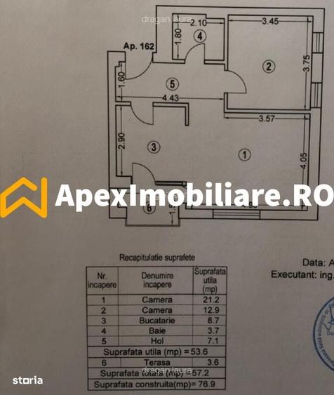 Apartament 2 camere de inchiriat Pipera Bucuresti | ApexImobiliare.ro - 1