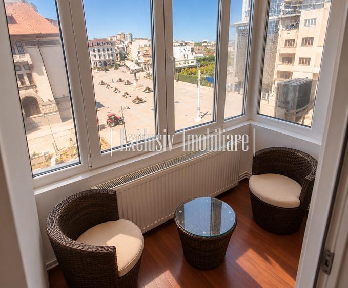 Apartament cu 2 camere semidecomandat în Central