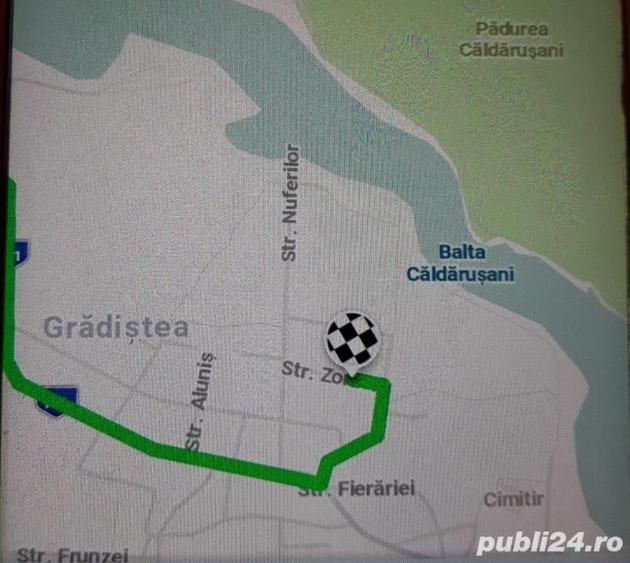 Teren de 1000 mp, în Grădiștea