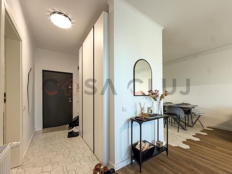 Apartament cu 2 camere semidecomandat, mobilat în Mărăști