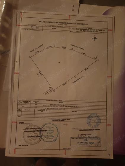 Teren de 1690 mp, în Răchițele de Jos