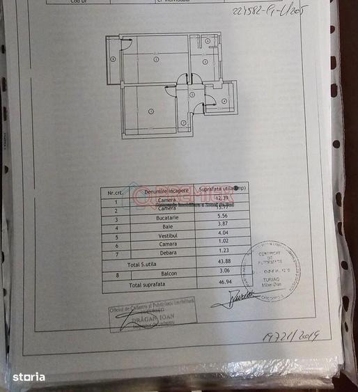 Apartament cu 2 camere, mobilat în Pieptănari